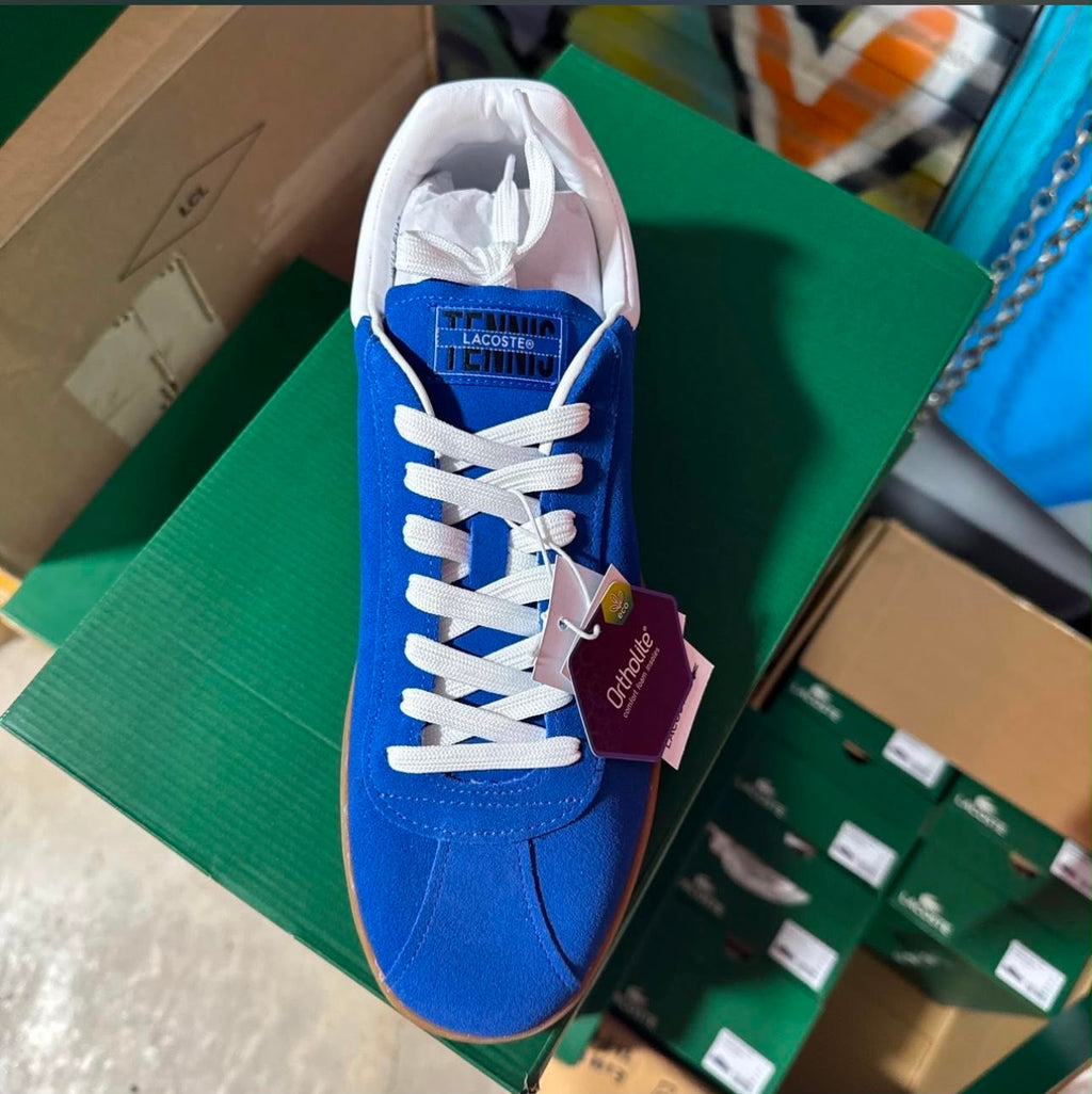 Tenis Lacoste Azul con Suela Gum – Estilo Casual 👟💙