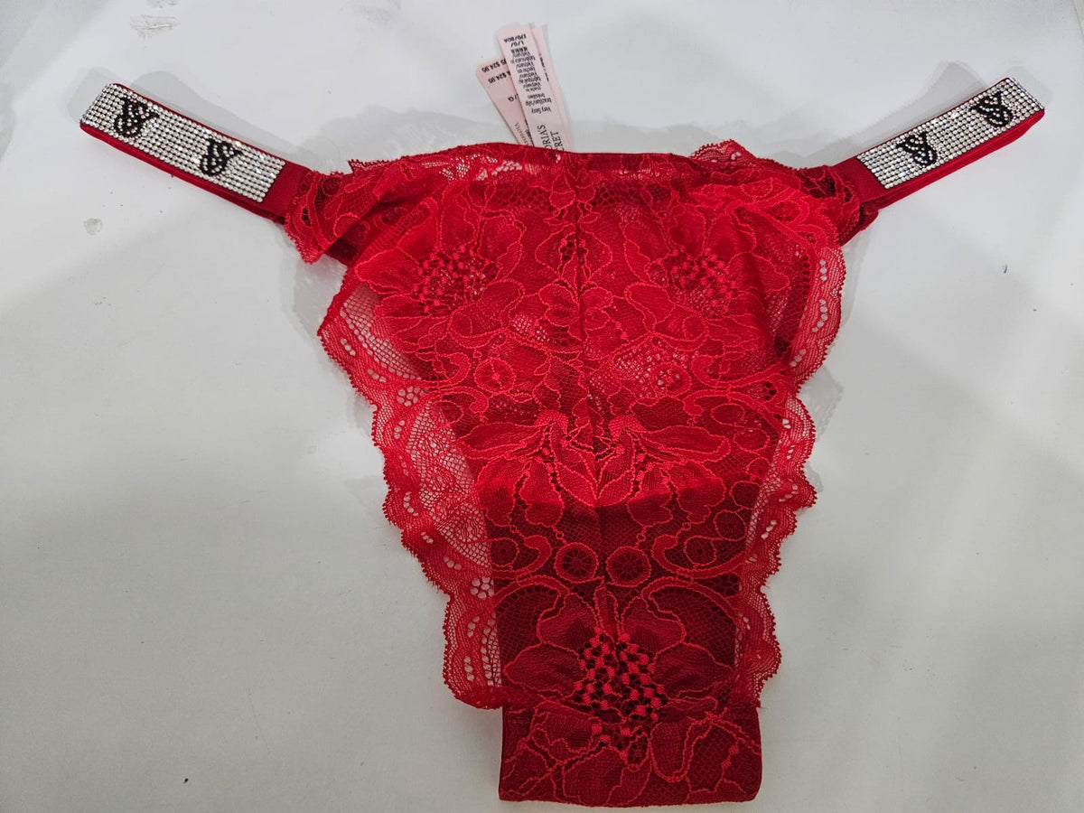 Panties Victoria’s Secret con tiras de brillo – Varios colores