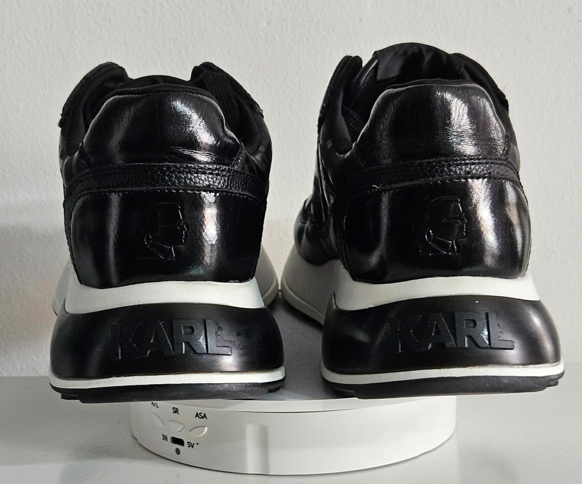 Tenis Karl Lagerfeld Negro – Diseño Urbano Premium