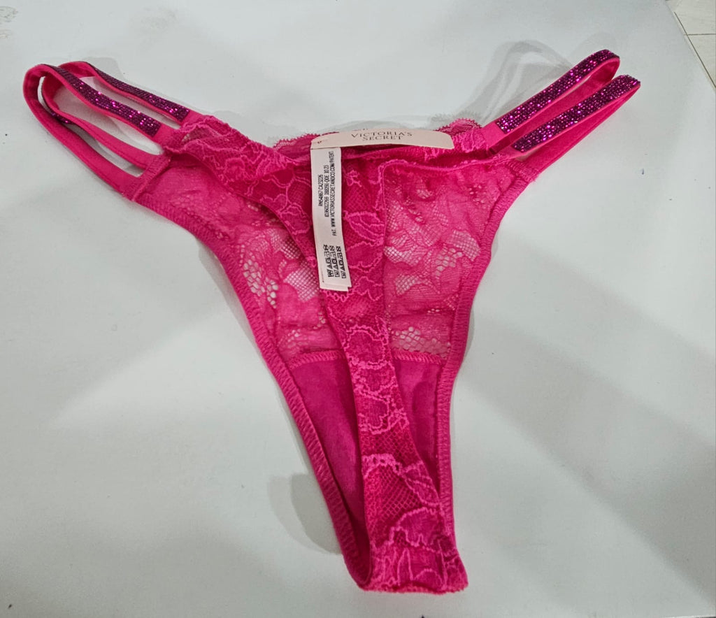 Panties Victoria’s Secret con tiras de brillo – Varios colores