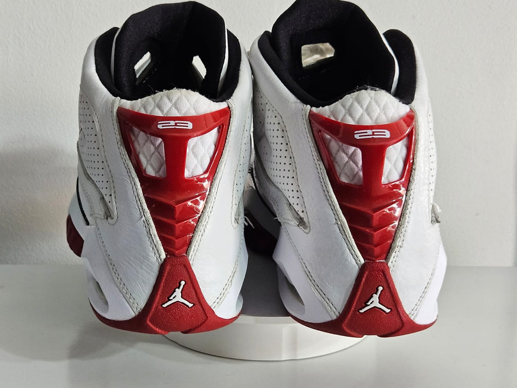 Tenis Jordan 23 Retro High – Blanco/Negro/Rojo | Unisex