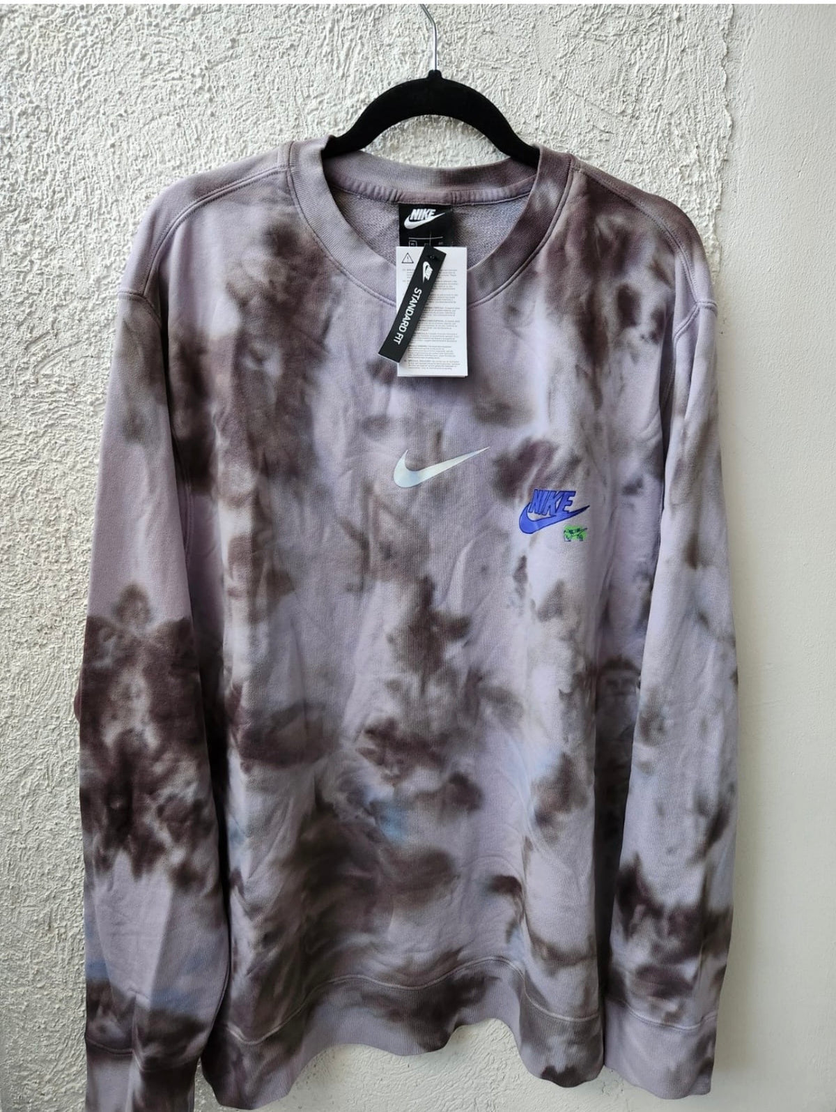 Nike Sportswear Tie-Dye Crewneck – Standard Fit