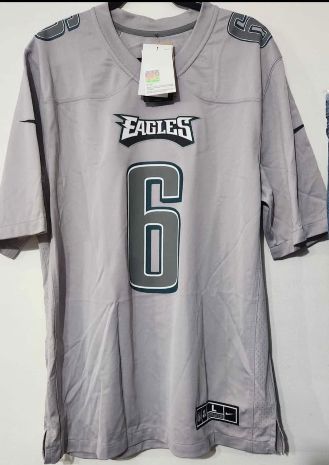 Camiseta/Jersey Philadelphia Eagles GRIS 🦅🏈