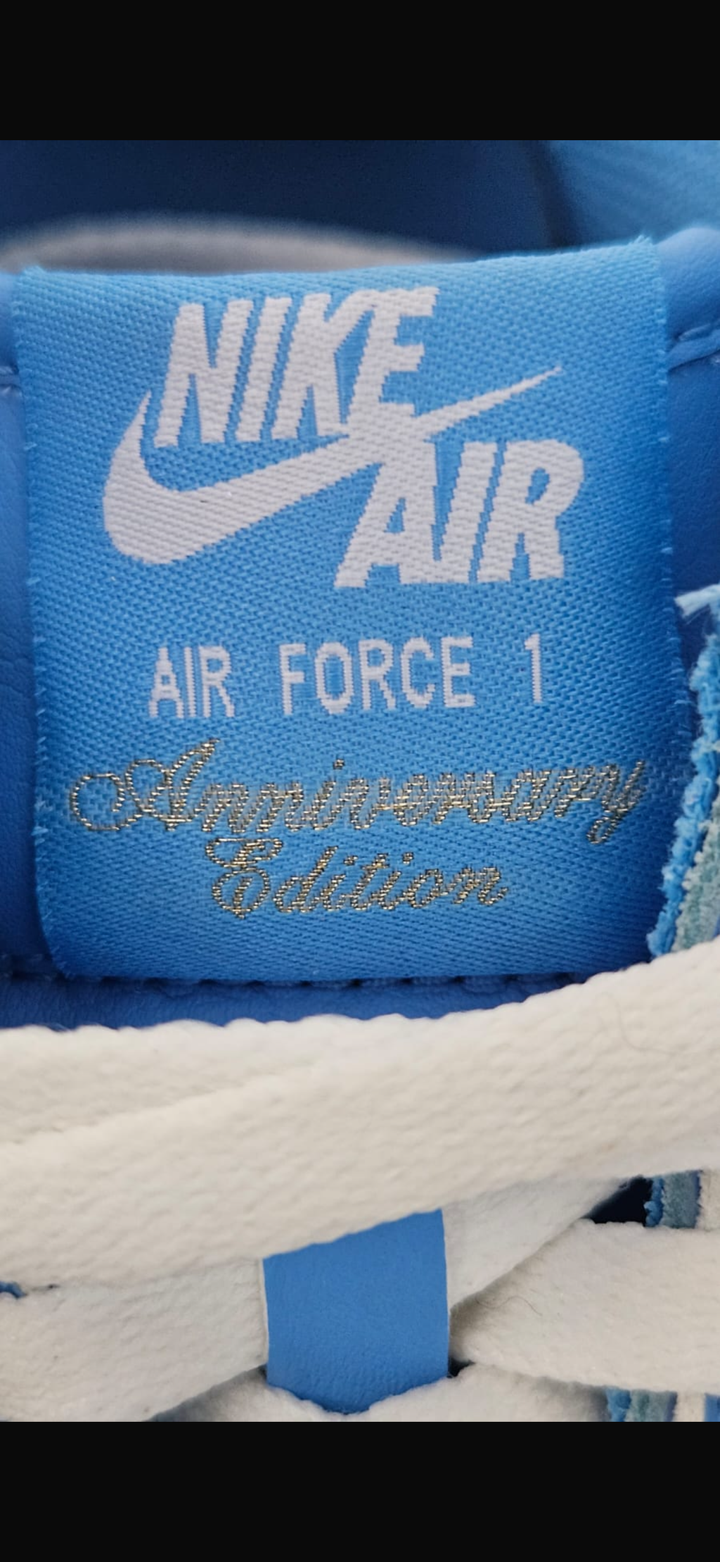Nike Air Force 1 Low Anniversary Edition Azul/Blanco